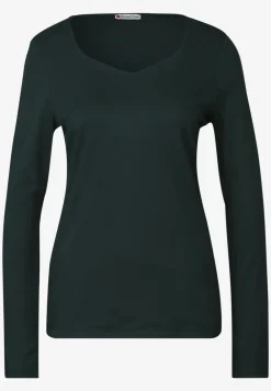 Shirt met carrée halslijn