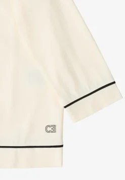 Shirt met contrastdetail