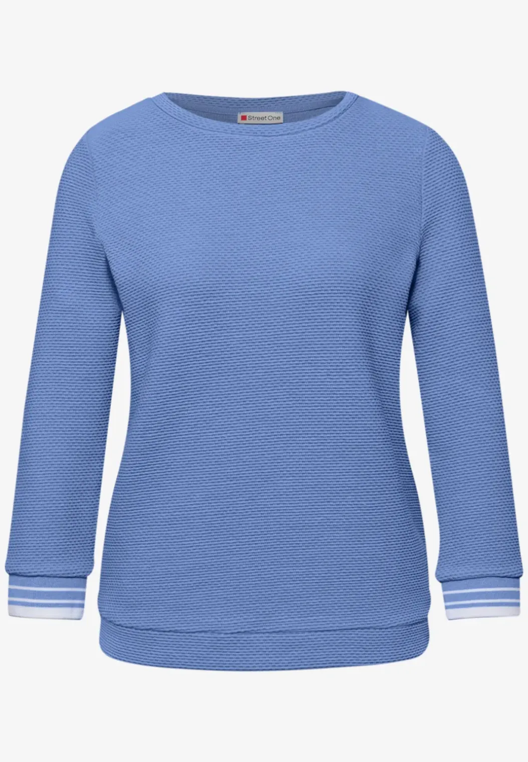 Shirt met contrasterende details