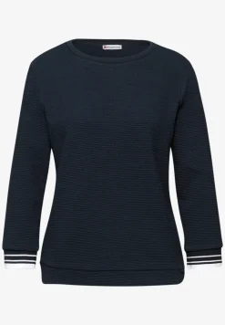 Shirt met contrasterende details