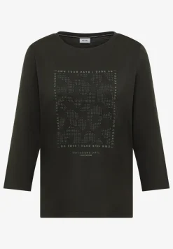 Shirt met edelstenen