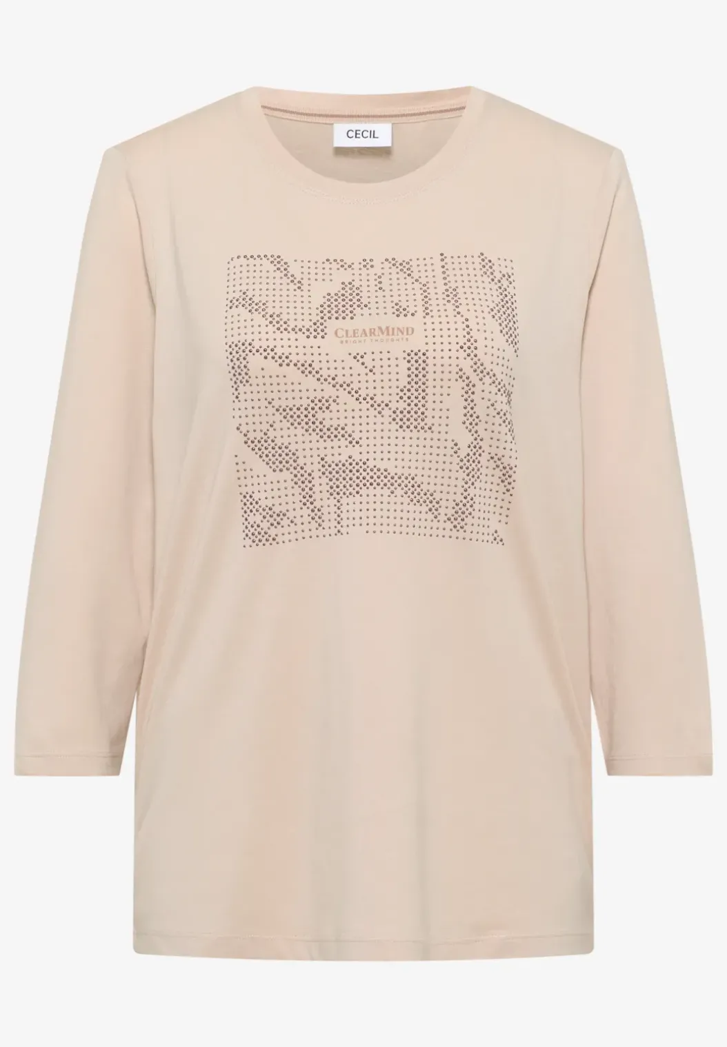 Shirt met edelstenen