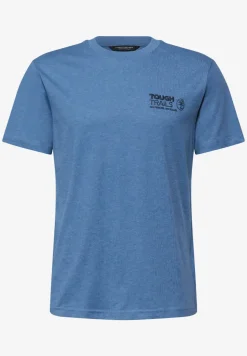 Shirt met gemêleerde look