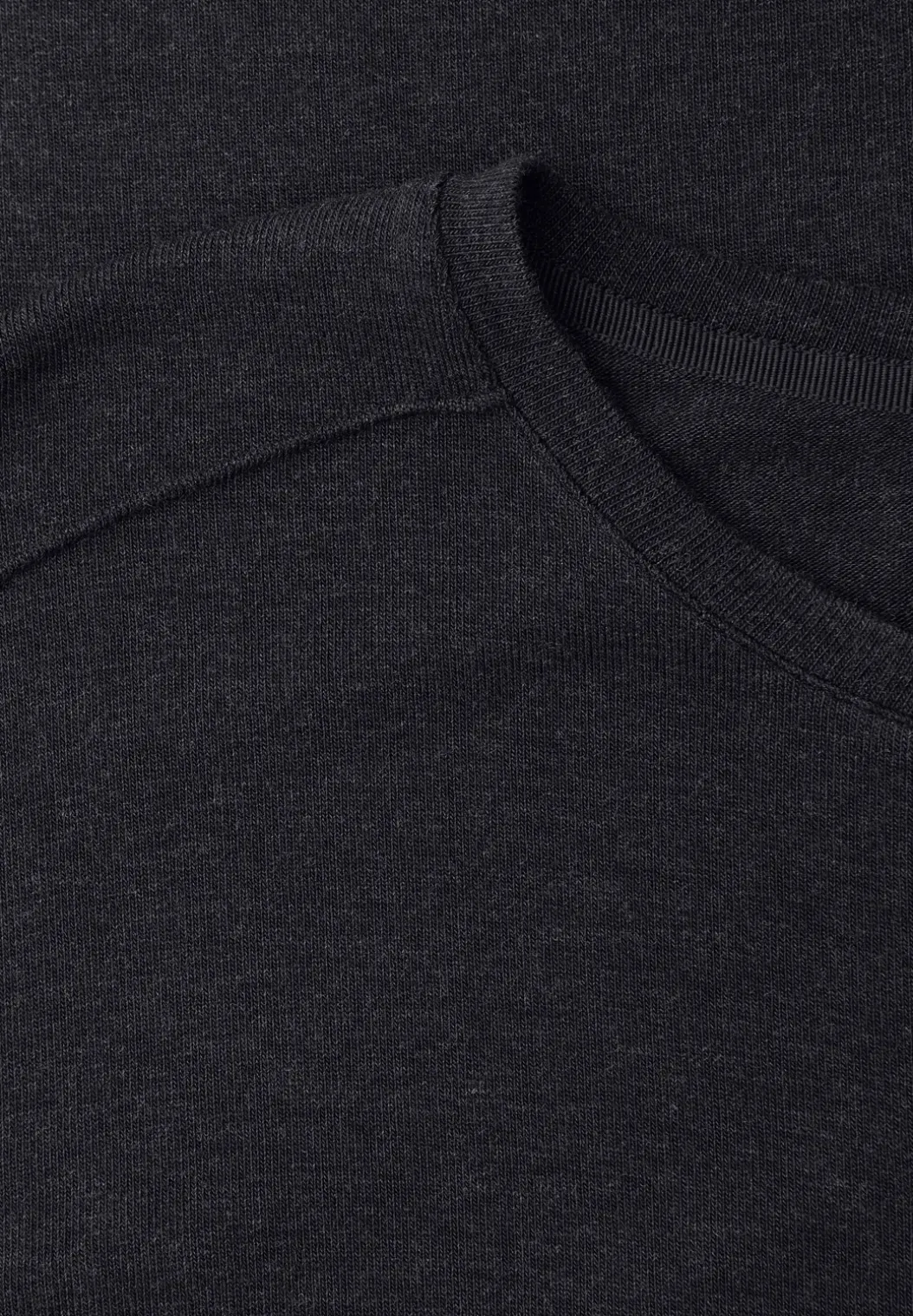 Shirt met gemêleerde look