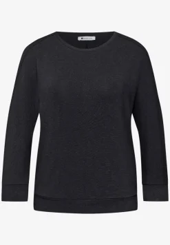 Shirt met gemêleerde look