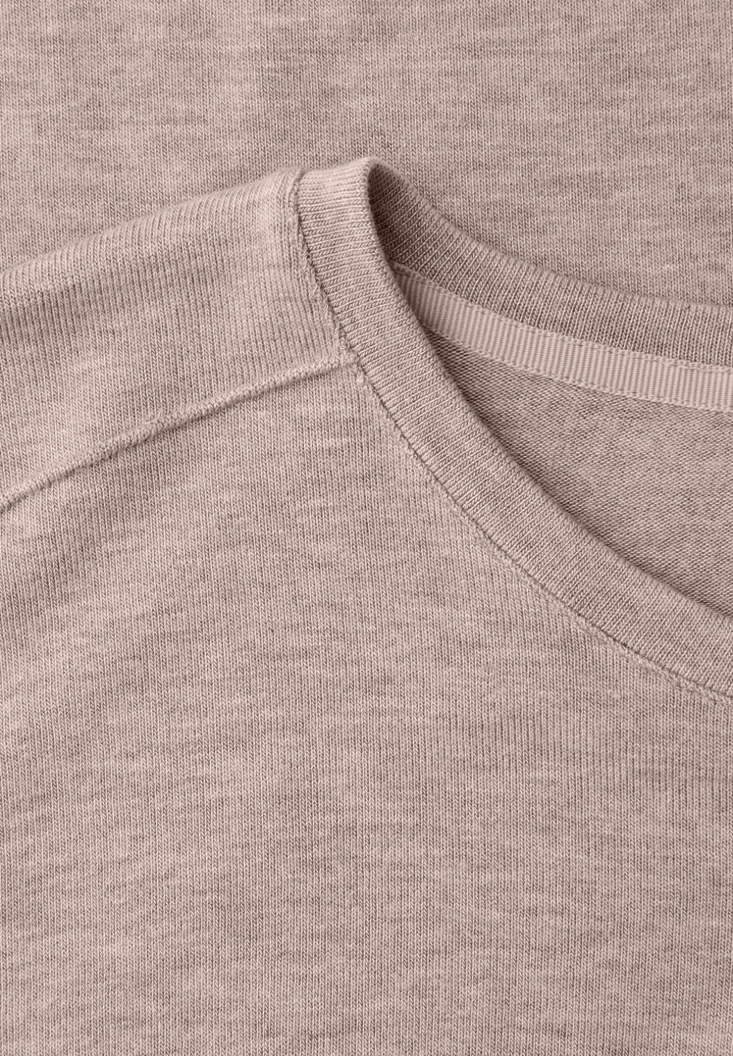 Shirt met gemêleerde look