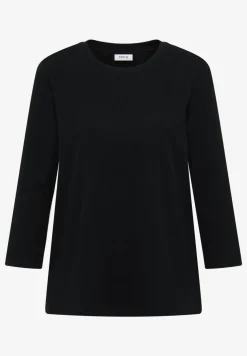 Shirt met geribde structuur