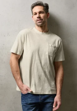 Shirt met gewassen look