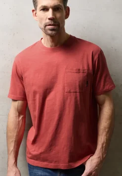 Shirt met gewassen look