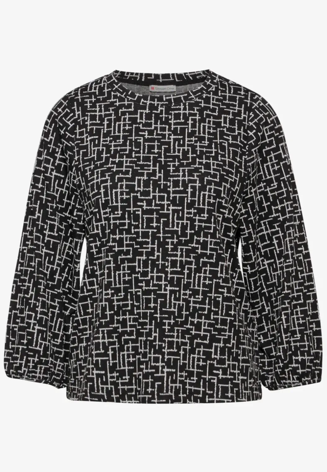 Shirt met grafisch patroon