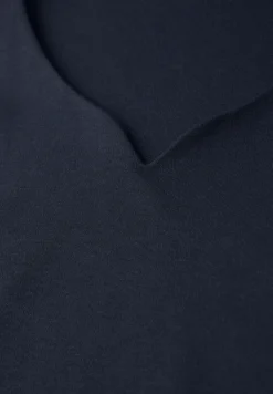 Shirt met hartvormige halslijn