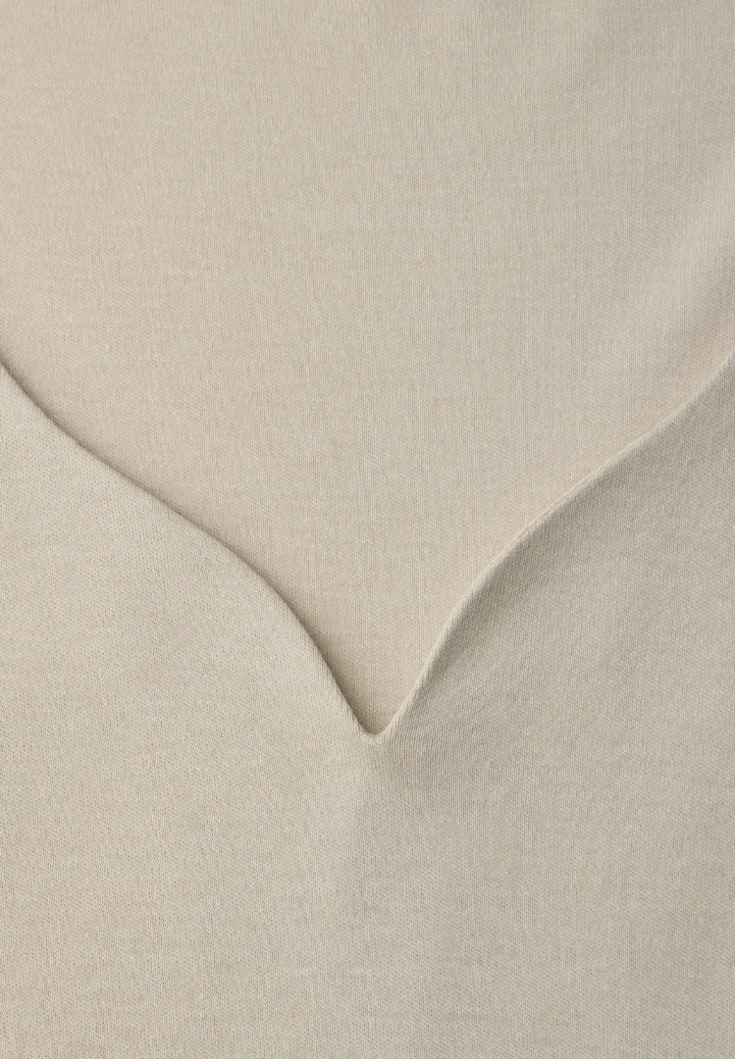 Shirt met hartvormige halslijn