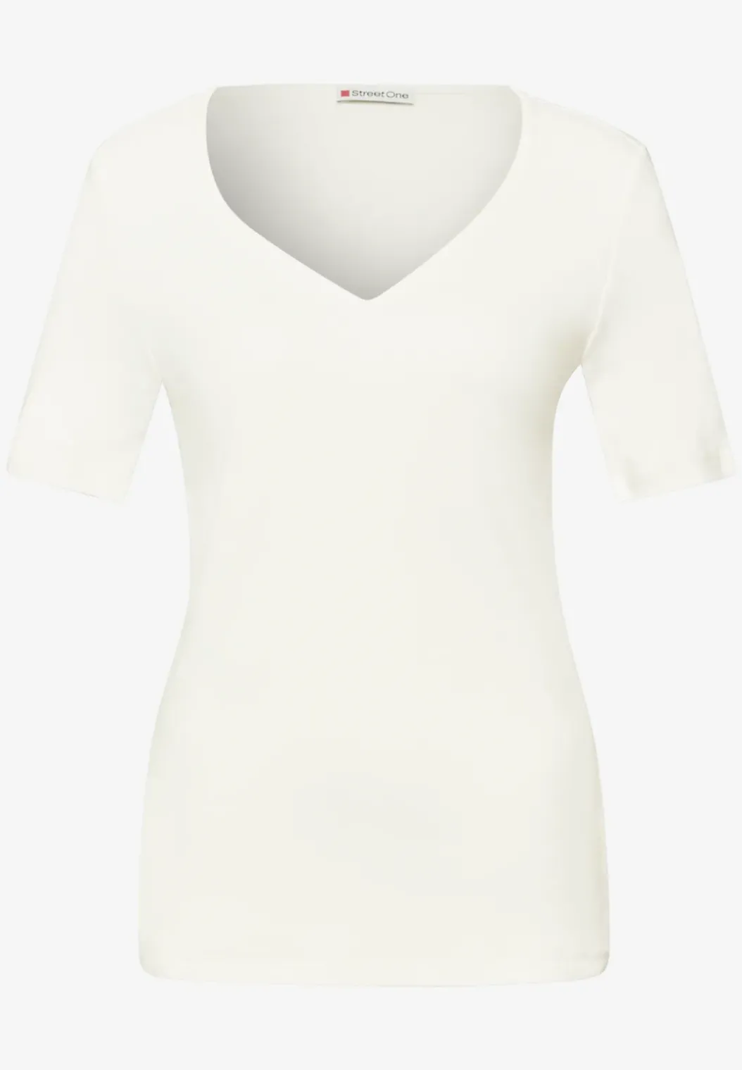 Shirt met hartvormige halslijn in een pak van 2