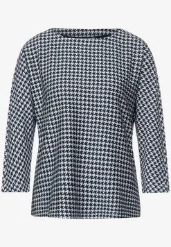 Shirt met jacquard-patroon