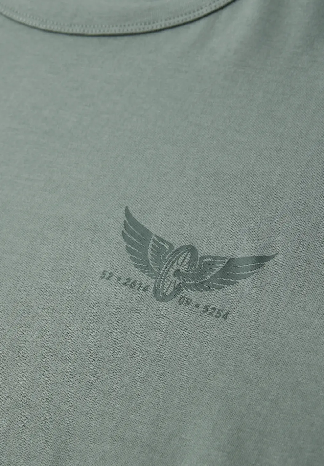 Shirt met kleine print