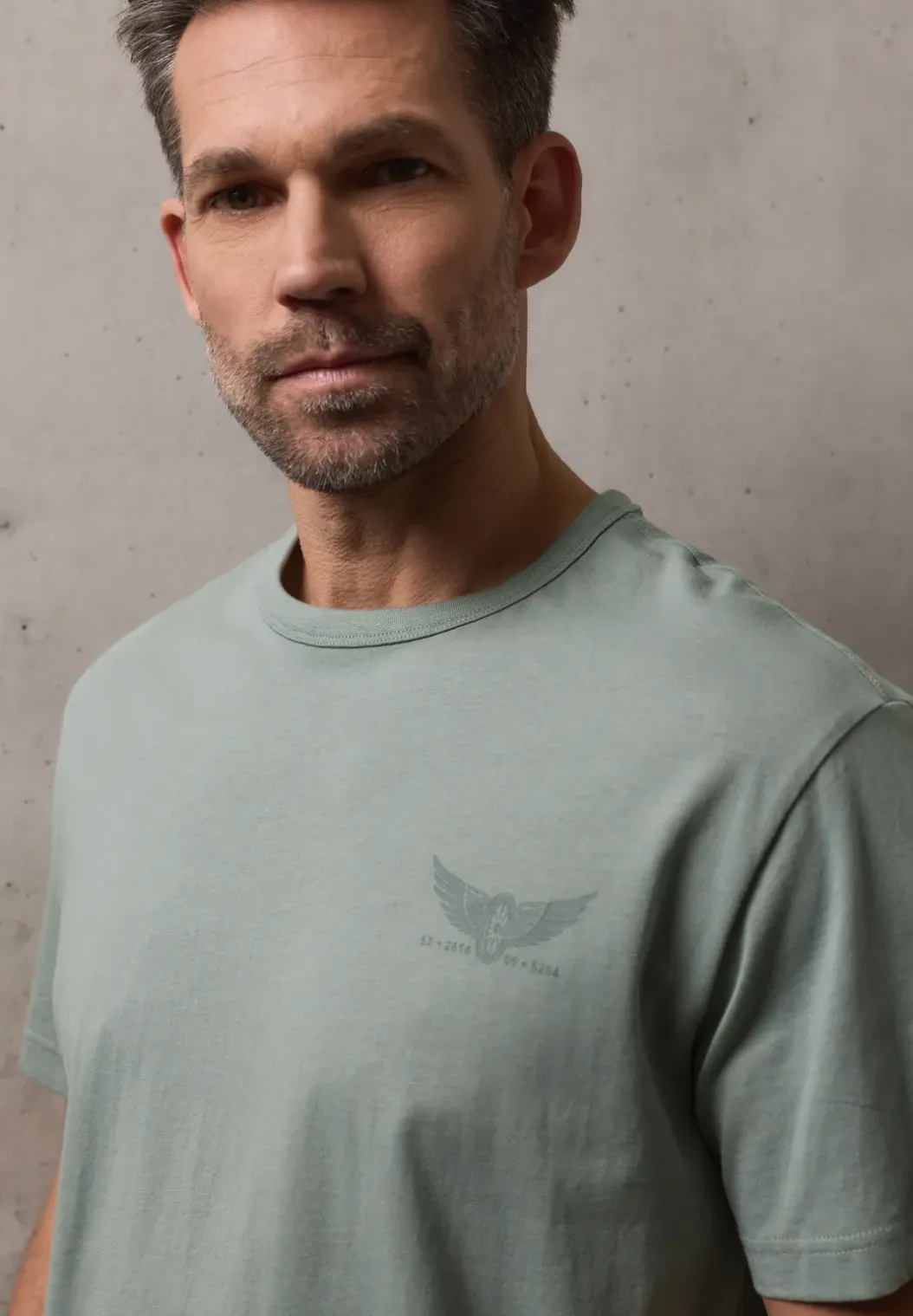 Shirt met kleine print