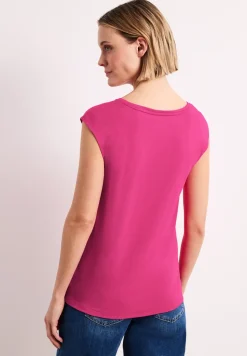 Shirt met knoopdetail