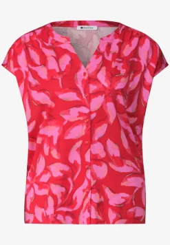 Shirt met knoopsluiting en print
