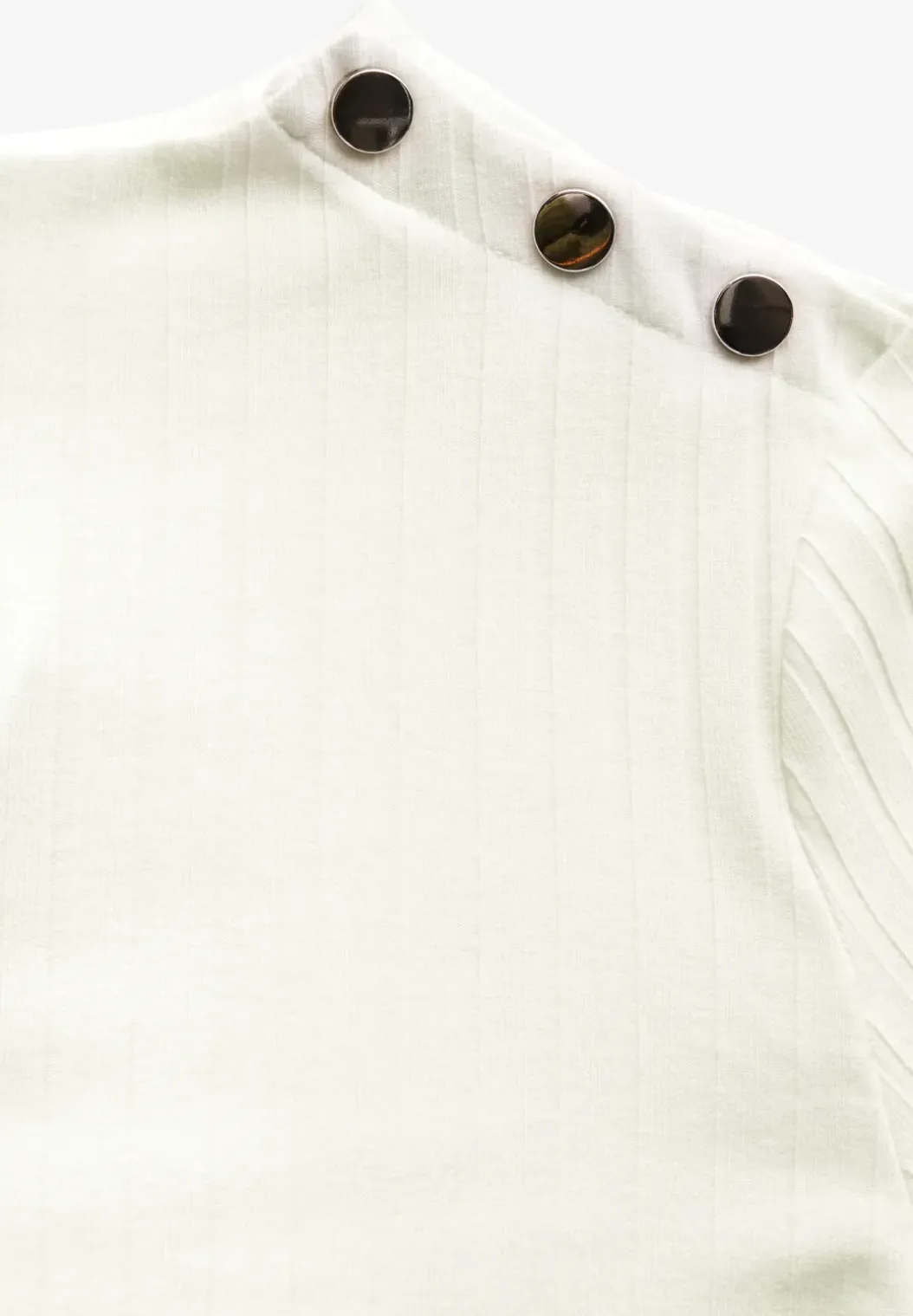 Shirt met knopen