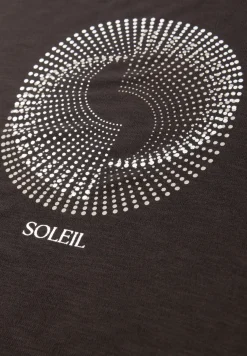 Shirt met korte mouwen, ronde hals en print