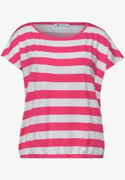 Shirt met korte mouwen, ronde hals en print