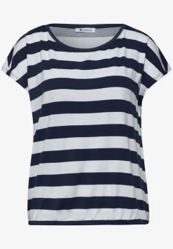 Shirt met korte mouwen, ronde hals en print