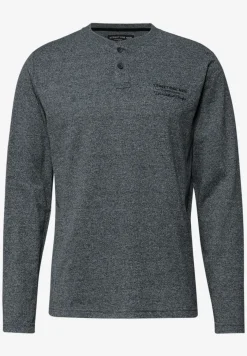 Shirt met lange mouwen en borduursel