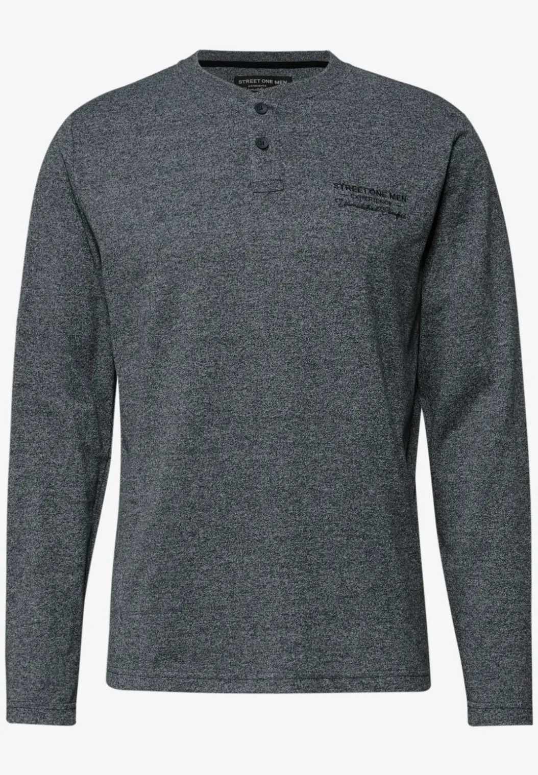Shirt met lange mouwen en borduursel