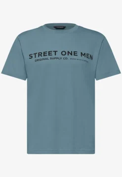 Shirt met logo-opdruk