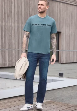 Shirt met logo-opdruk