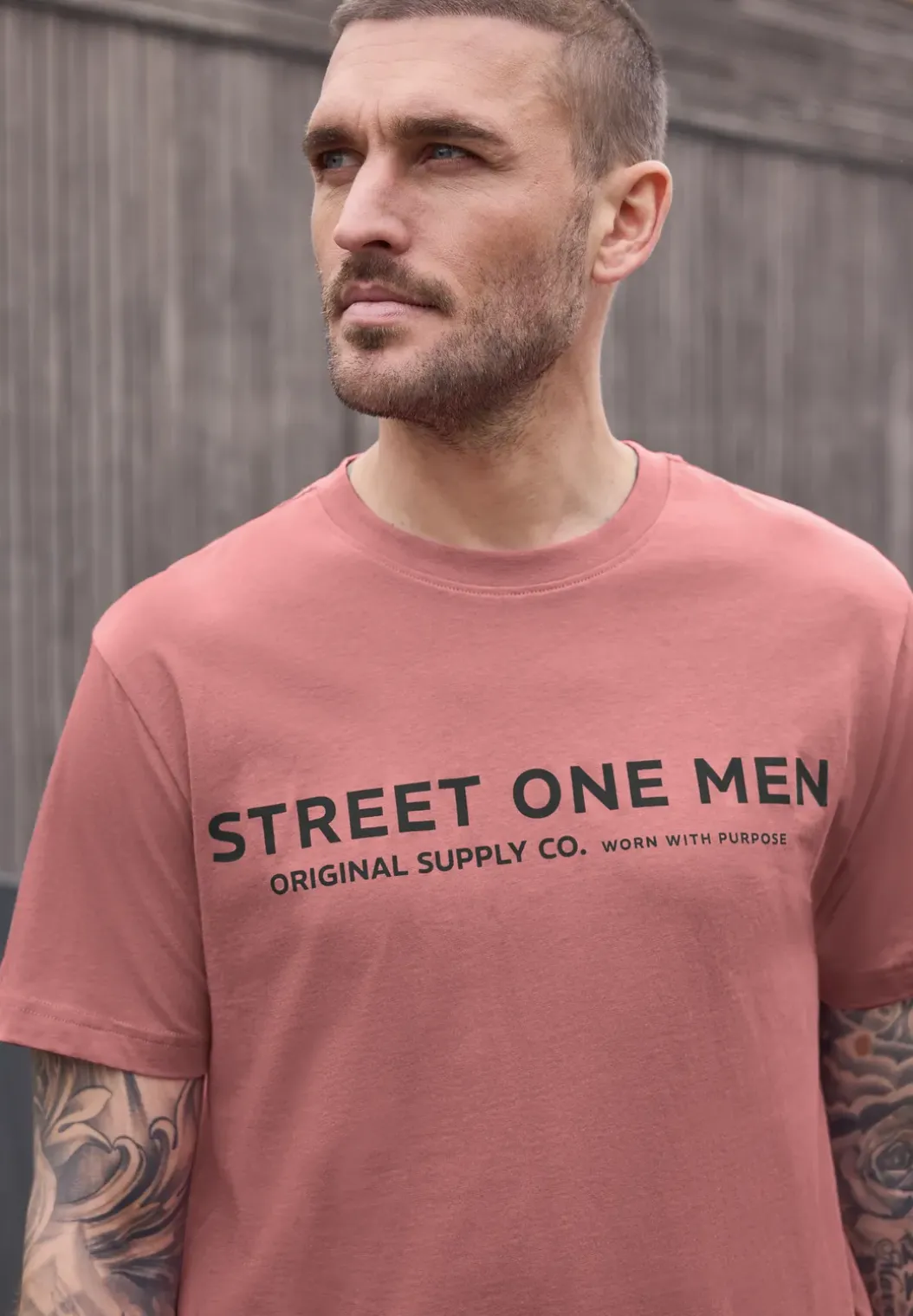 Shirt met logo-opdruk