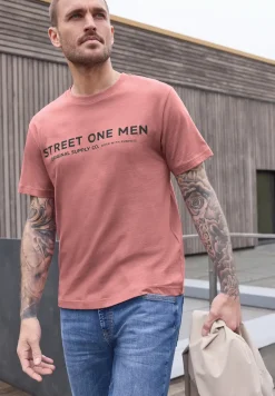 Shirt met logo-opdruk