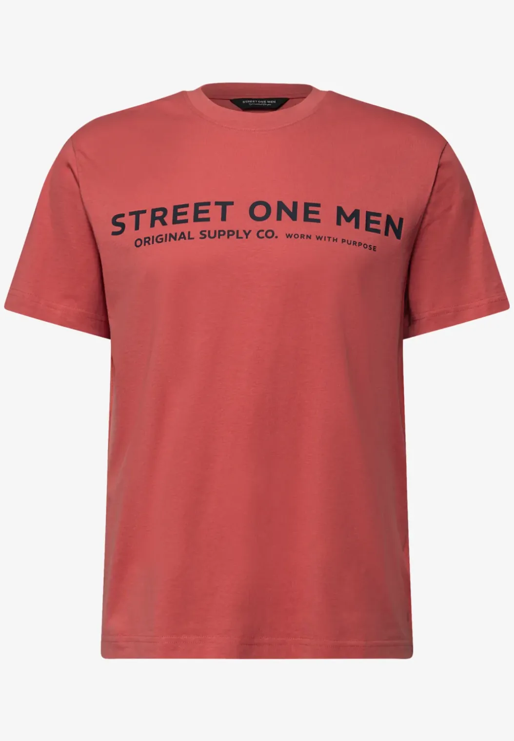 Shirt met logo-opdruk