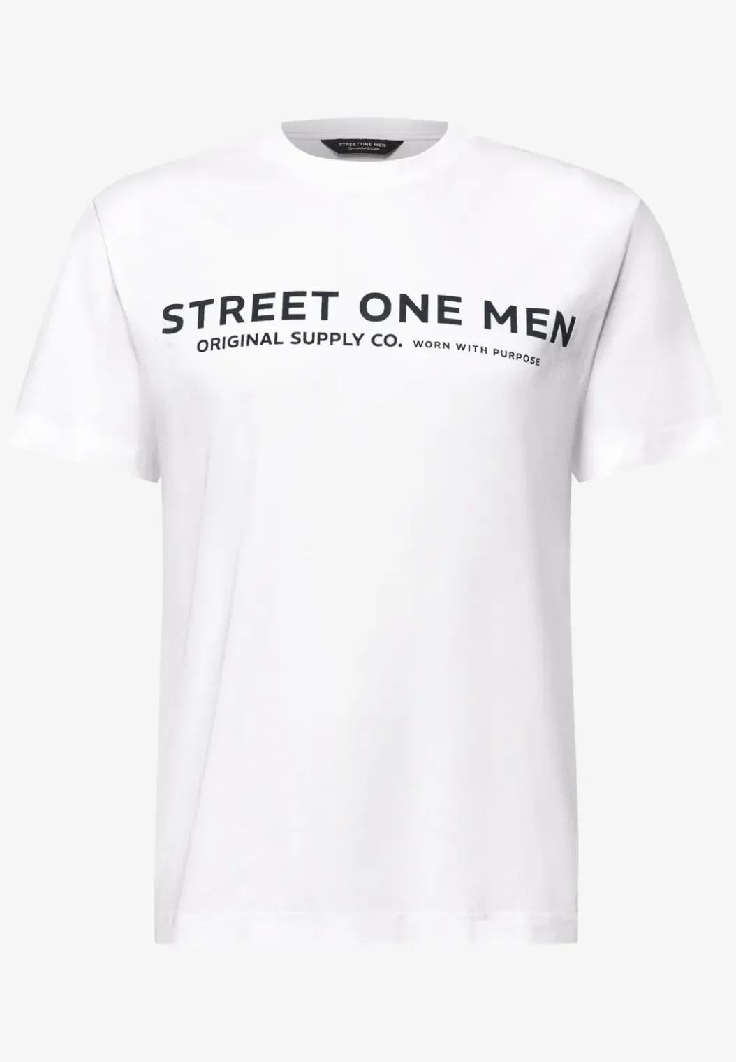 Shirt met logo-opdruk