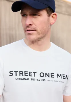Shirt met logo-opdruk