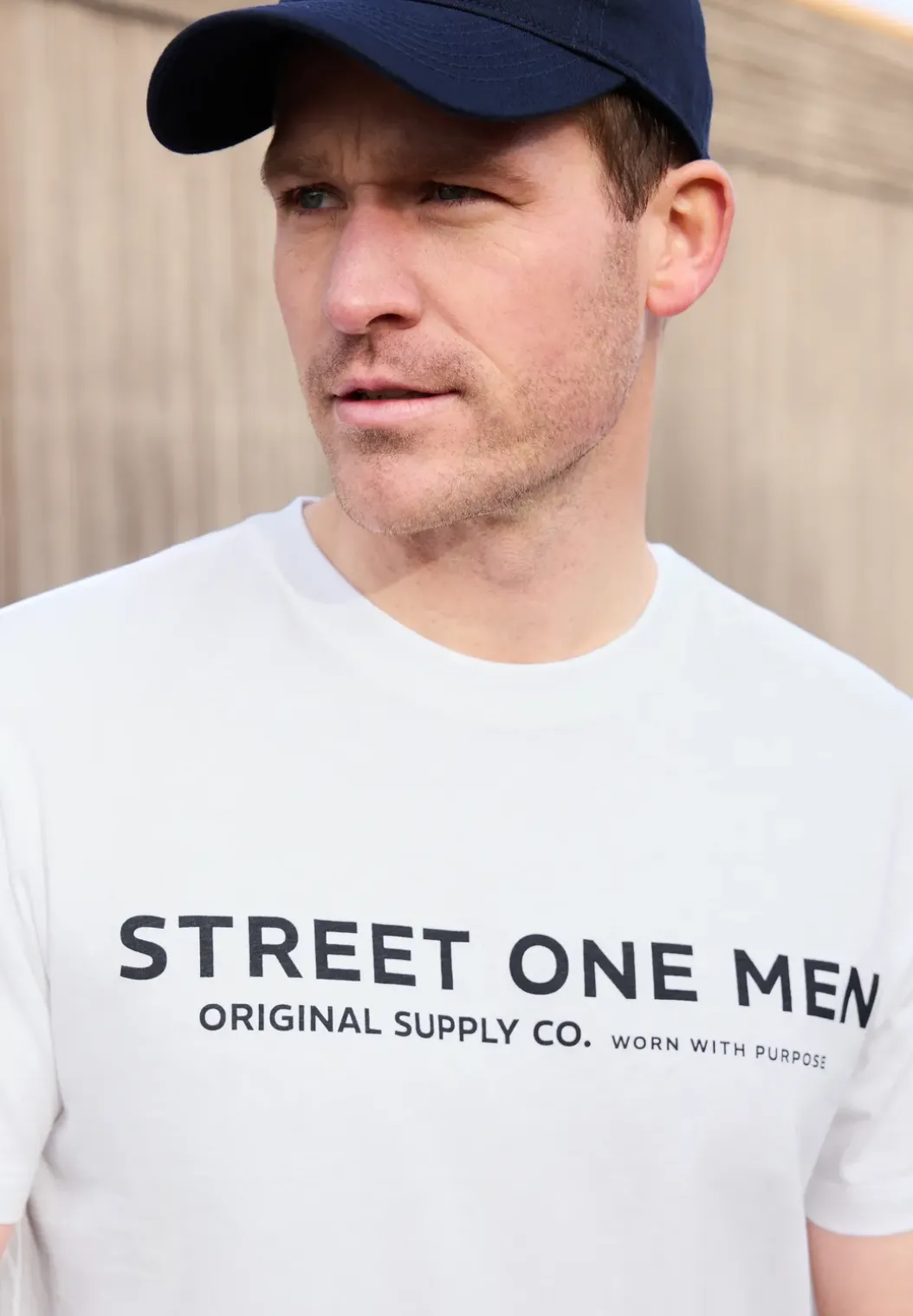 Shirt met logo-opdruk