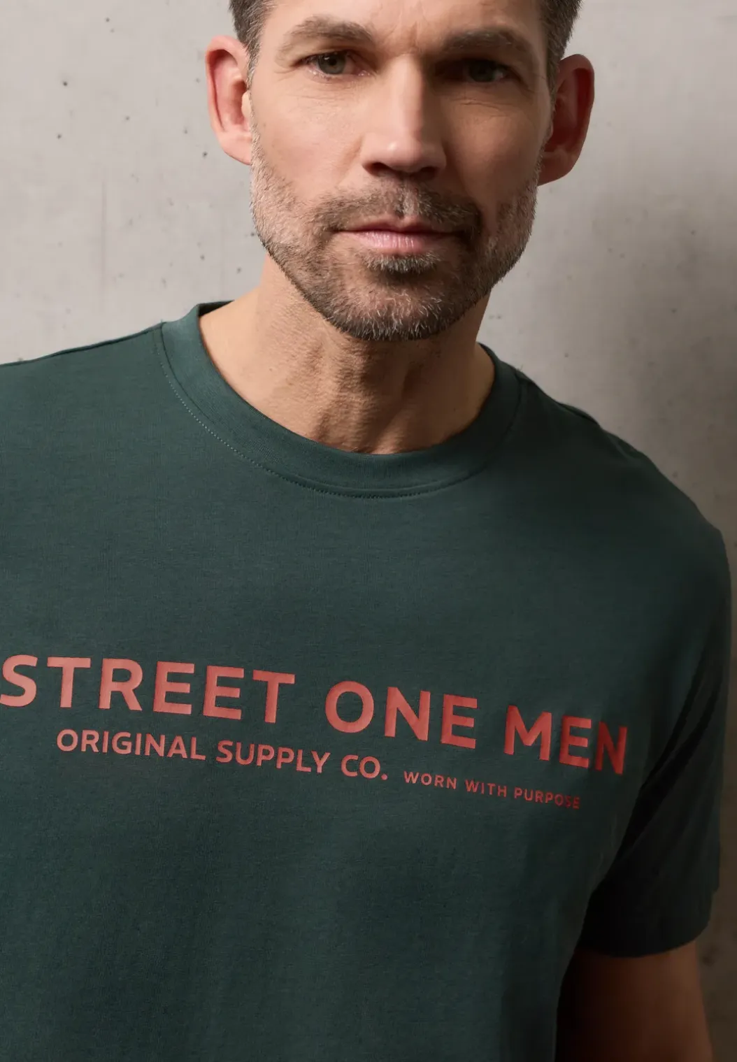 Shirt met logo-opdruk