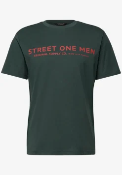 Shirt met logo-opdruk