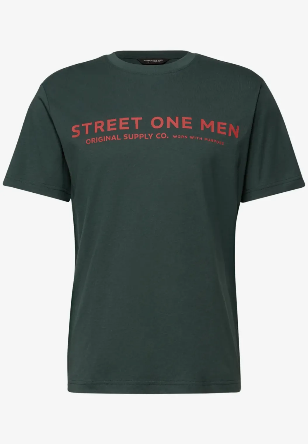 Shirt met logo-opdruk