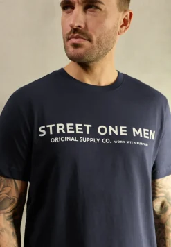 Shirt met logo-opdruk