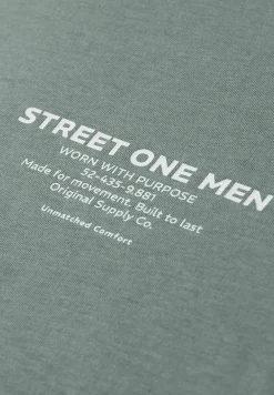 Shirt met logo-opdruk