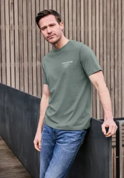 Shirt met logo-opdruk