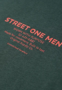 Shirt met logo-opdruk