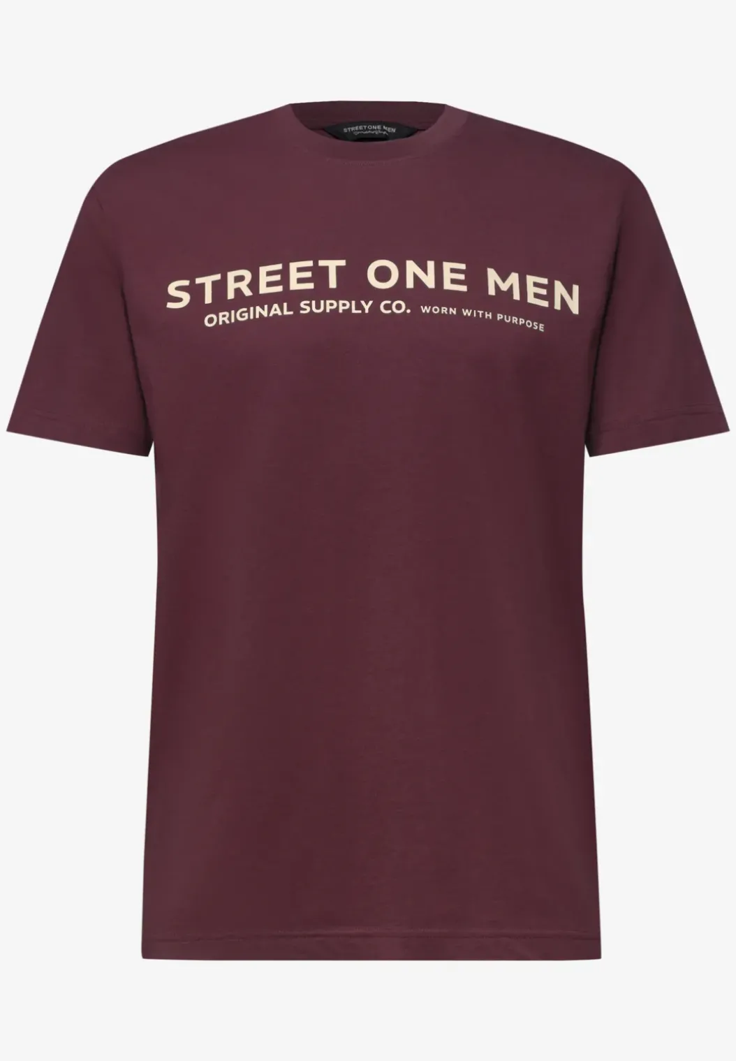 Shirt met logo-opdruk