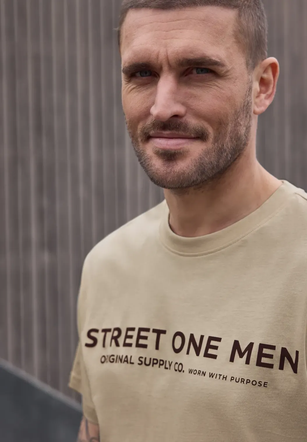 Shirt met logo-opdruk