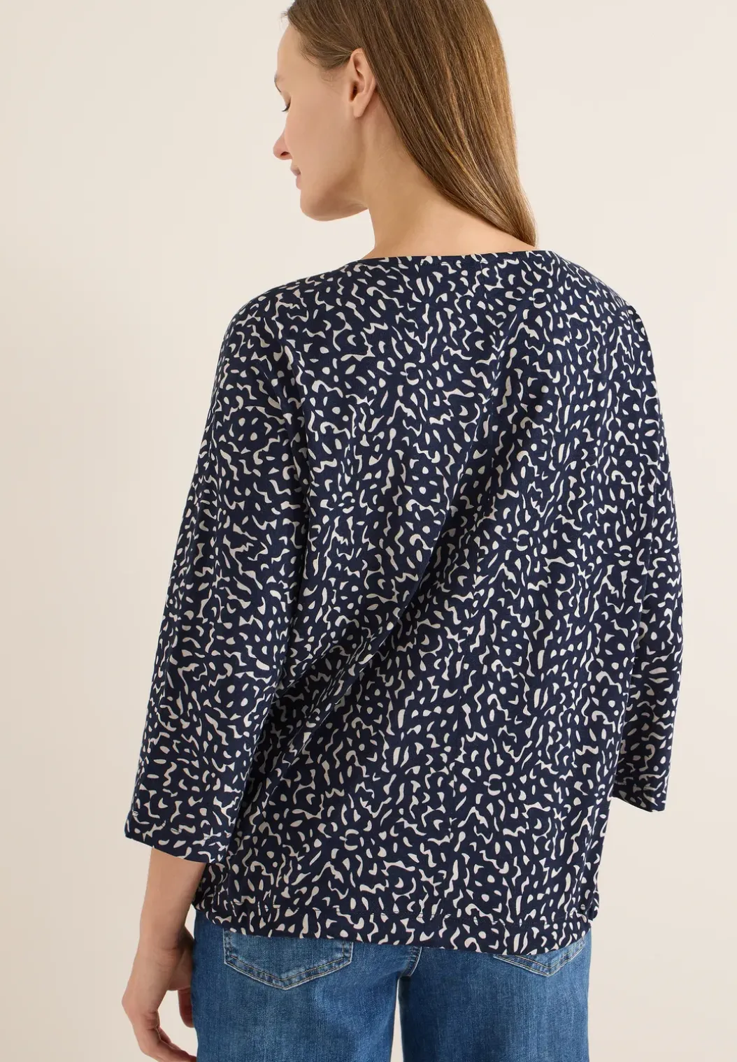 Shirt met minimale print
