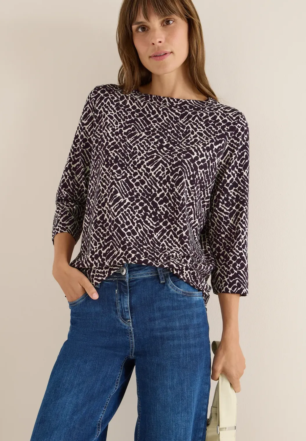 Shirt met minimale print