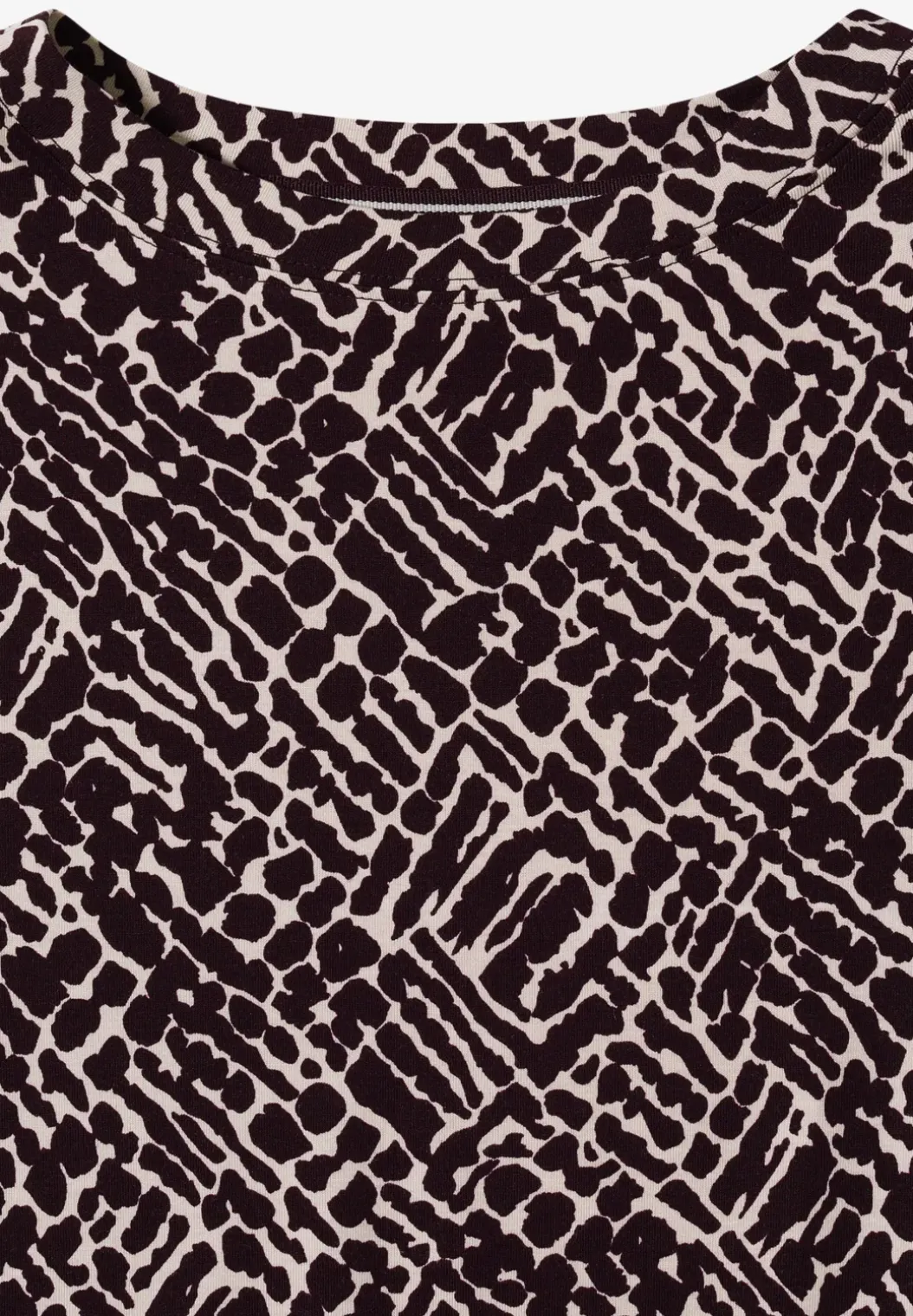 Shirt met minimale print