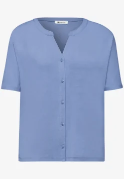 Shirt met overhangende schouders in tuniekstijl