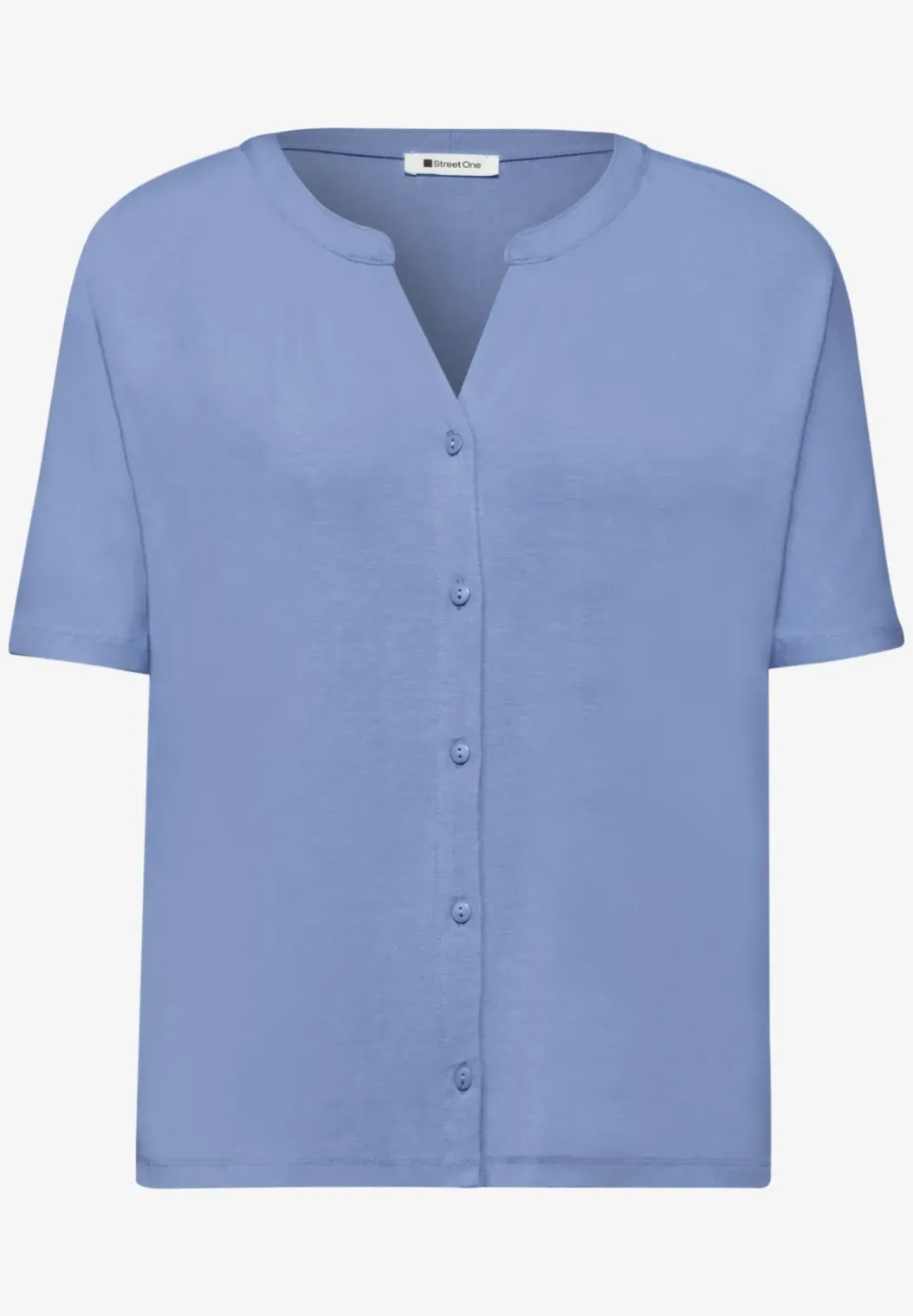 Shirt met overhangende schouders in tuniekstijl